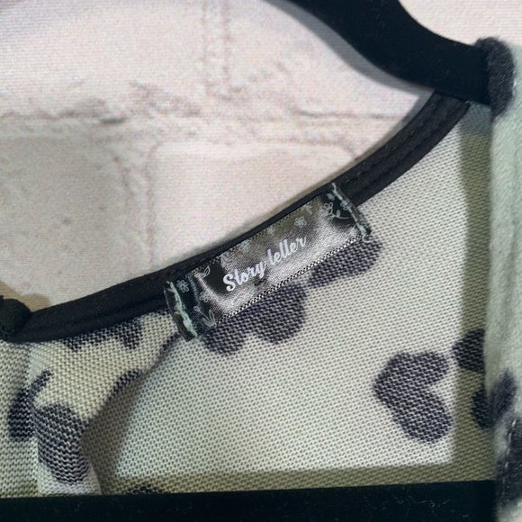 Story Teller Cheetah Cardigan Size 3x - Picture 3 of 4